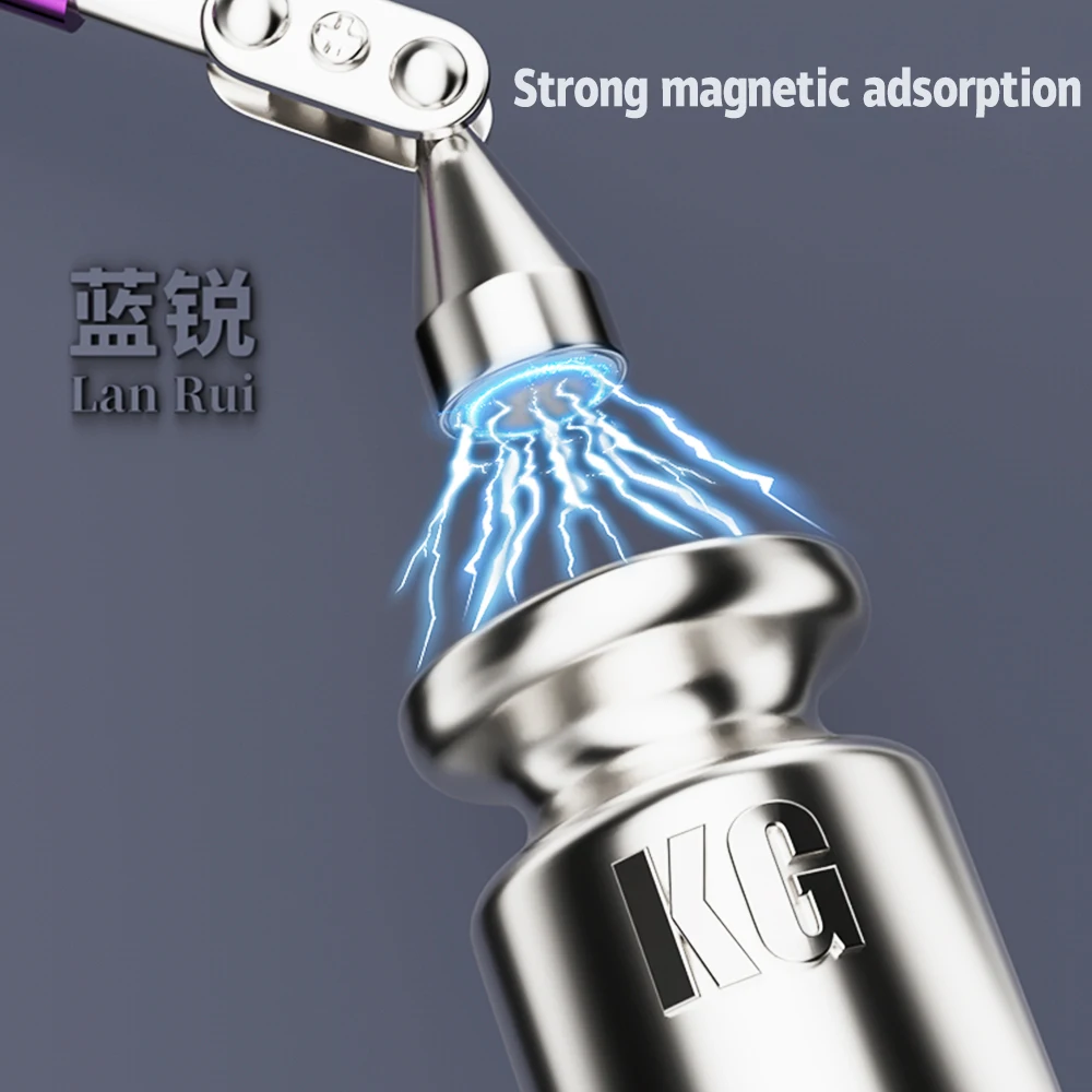 Lanrui G4 Explosion-Proof Magnetic Layer Separator for Phone Motherboard Repair Full Metal Rotatable Handle Strong Suction Tool