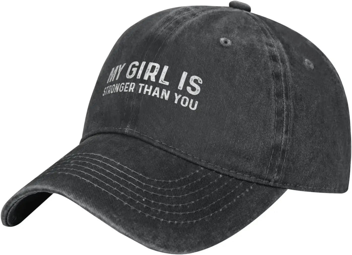 My Girl is Stronger Than You Hat Men Baseball Caps Fashionable Hats