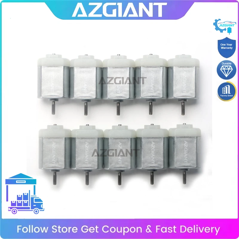 

AZGIANT Small Electric Motor FC130 DC 3V -12V 18000RPM High Speed Carbon Brush Car Accessories Hair Dryer Fans Tools DIY Toys