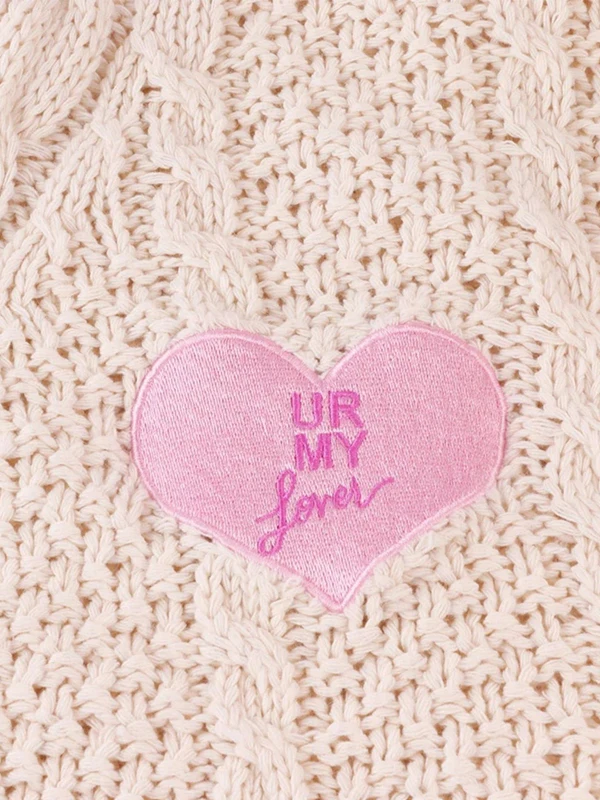 Lover Cardigan with Star Embroidery Pink Heart Knitted Taylor Cardigan Sweater Vintage TS Girlfriend Gift Women Teen-girl Outfit