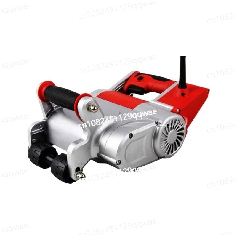 Multifunctional water and electricity installation one-time forming wall foam brick slotting machine without dead ends