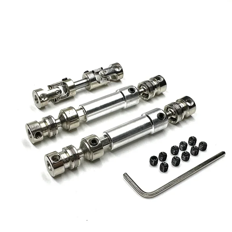 3pcs Metal Drive Shaft CVD Driveshaft For MN128 MN86 MN86S MN86K MN86KS MN G500 1/12 RC Car Upgrade Parts Accessories