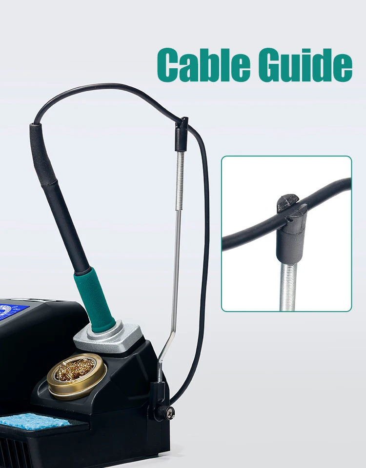 YIHUA 982 Repaid Heating Soldering Iron Staion Compatibled C210 Solder Iron Handle Electronic Welding Rework Station