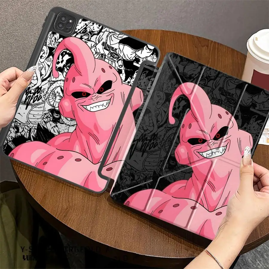 Dargons Majin Buu Tablet Case For iPad Air 4 5 M3 M2 1 2 M4 11inch Mini 6 7 Pro 2025 11th 10th 9th 8th 7th 12.9inch Holder