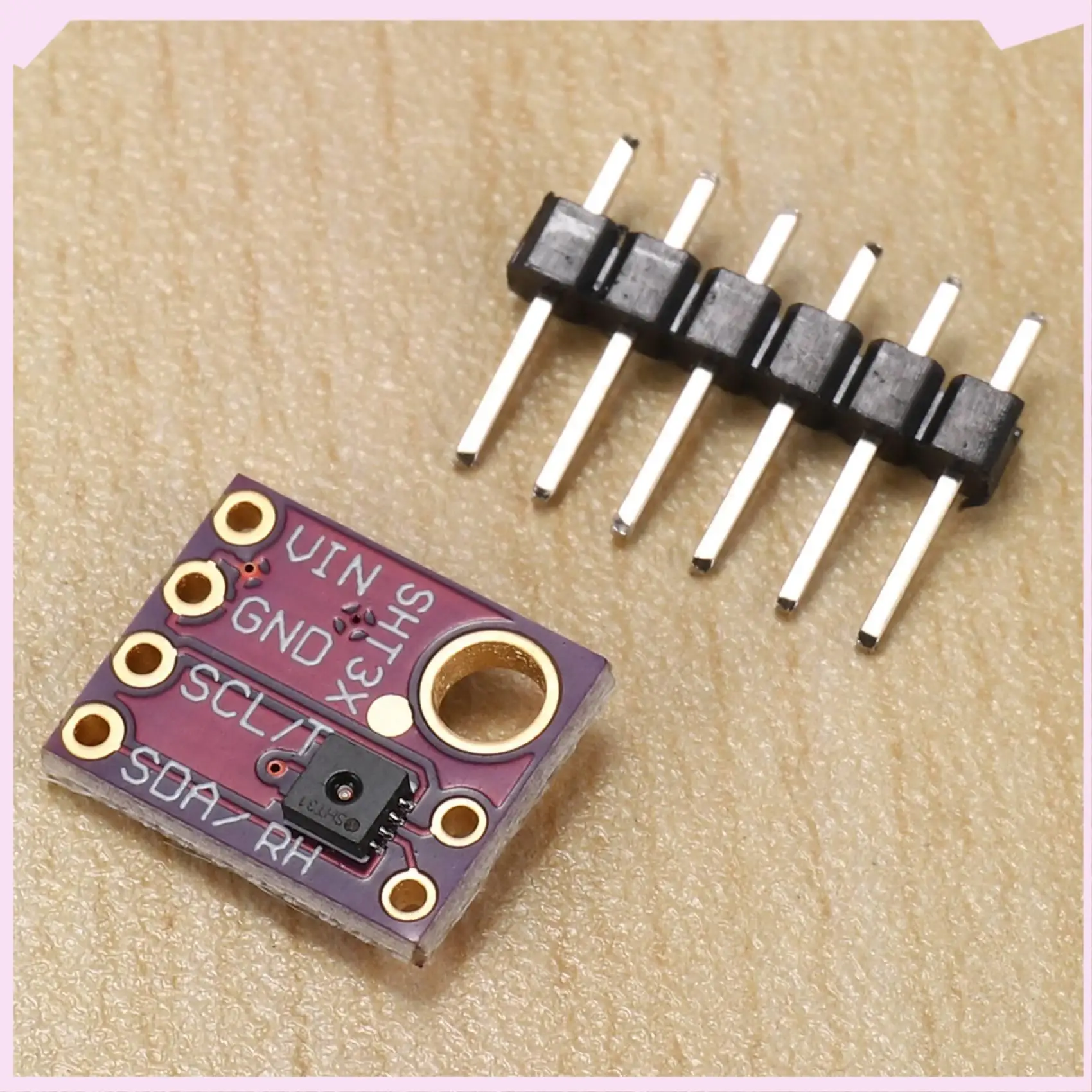 B24B 3 Buah SHT31-D Sensor Kelembaban Suhu Modul Sensor Output Digital Antarmuka IIC I2C 3.3V UNTUK Arduino Raspberry Pi