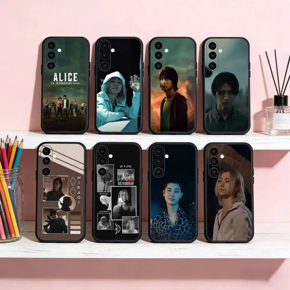 

Hot TV Alice In Borderland Phone Case For Samsung Galaxy A13,21s,22,31,32,52,53,71,72,73,Soft Black Cover