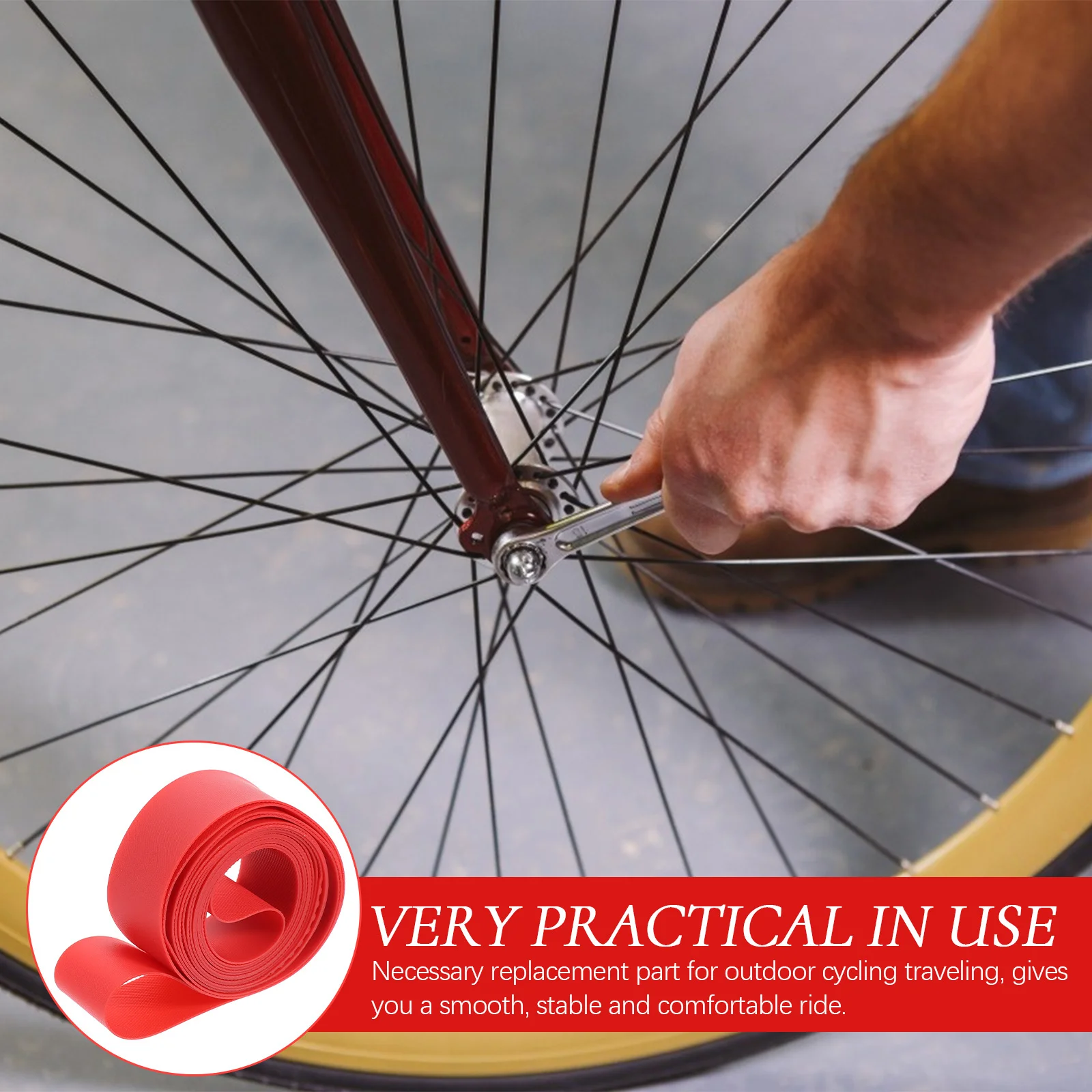 Rim Tape Widened Pvc Tire Protector Puncture Resistant For Bike Tire Protector Road Mountain Bike Cycling Riding