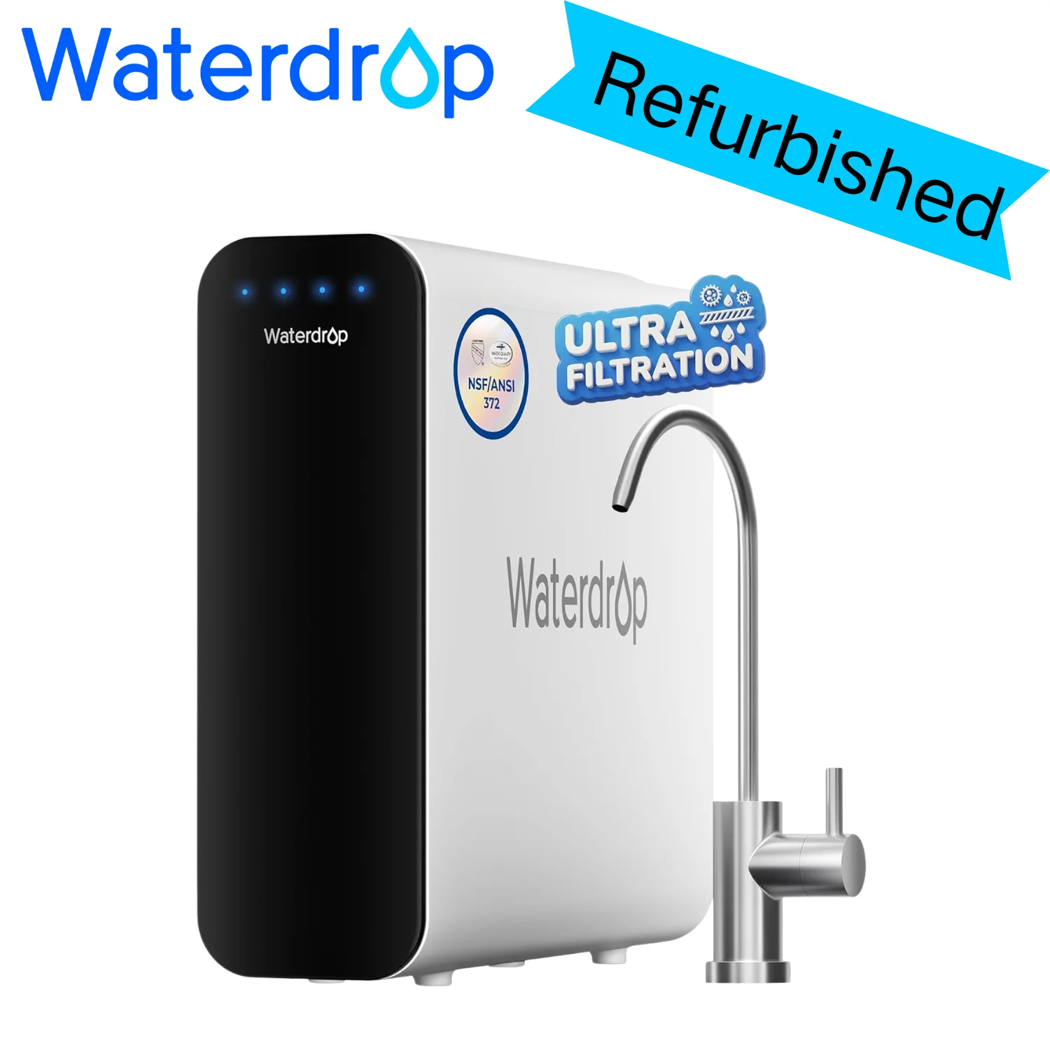 [Refurbished] Waterdrop TSU 0.01 Micron Ultra Filtration Under Sink Water Filter System