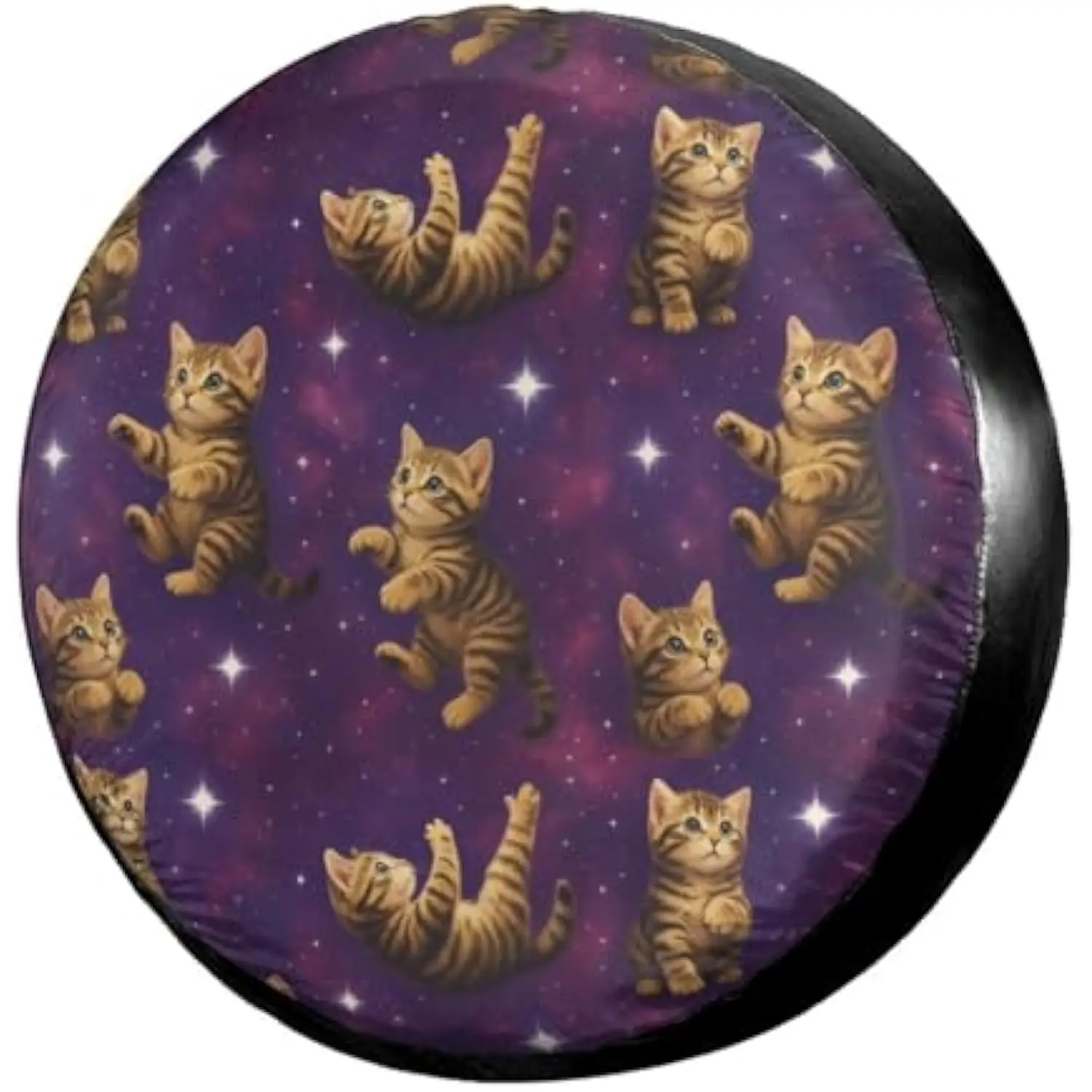 

Space Cats Universe Tire Cover Waterproof Sun Protection for SUV RV Trailer Truck