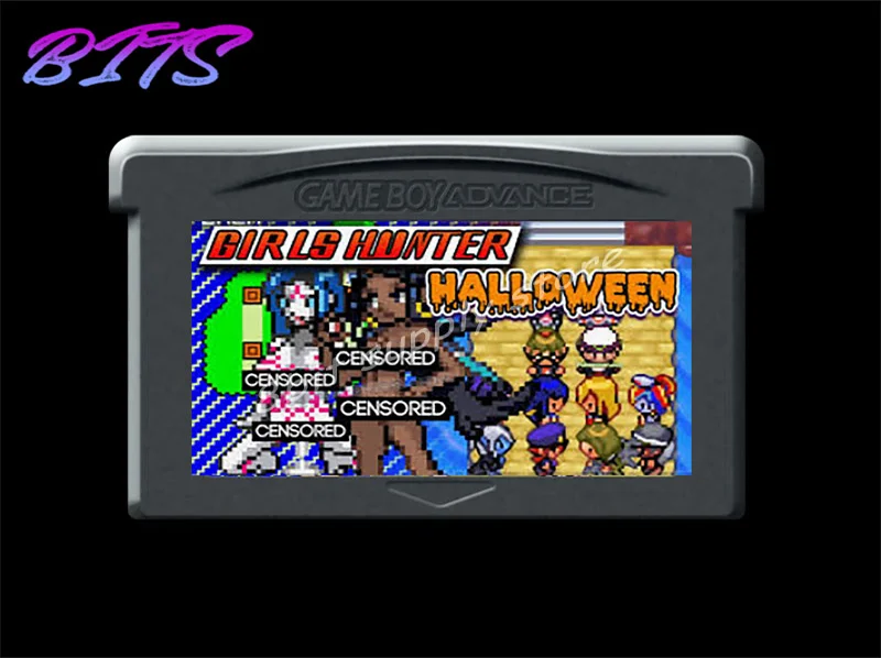 32bit-ゲームカード-ガールズハンター-ハロウィン-usa-バージョン-英語！