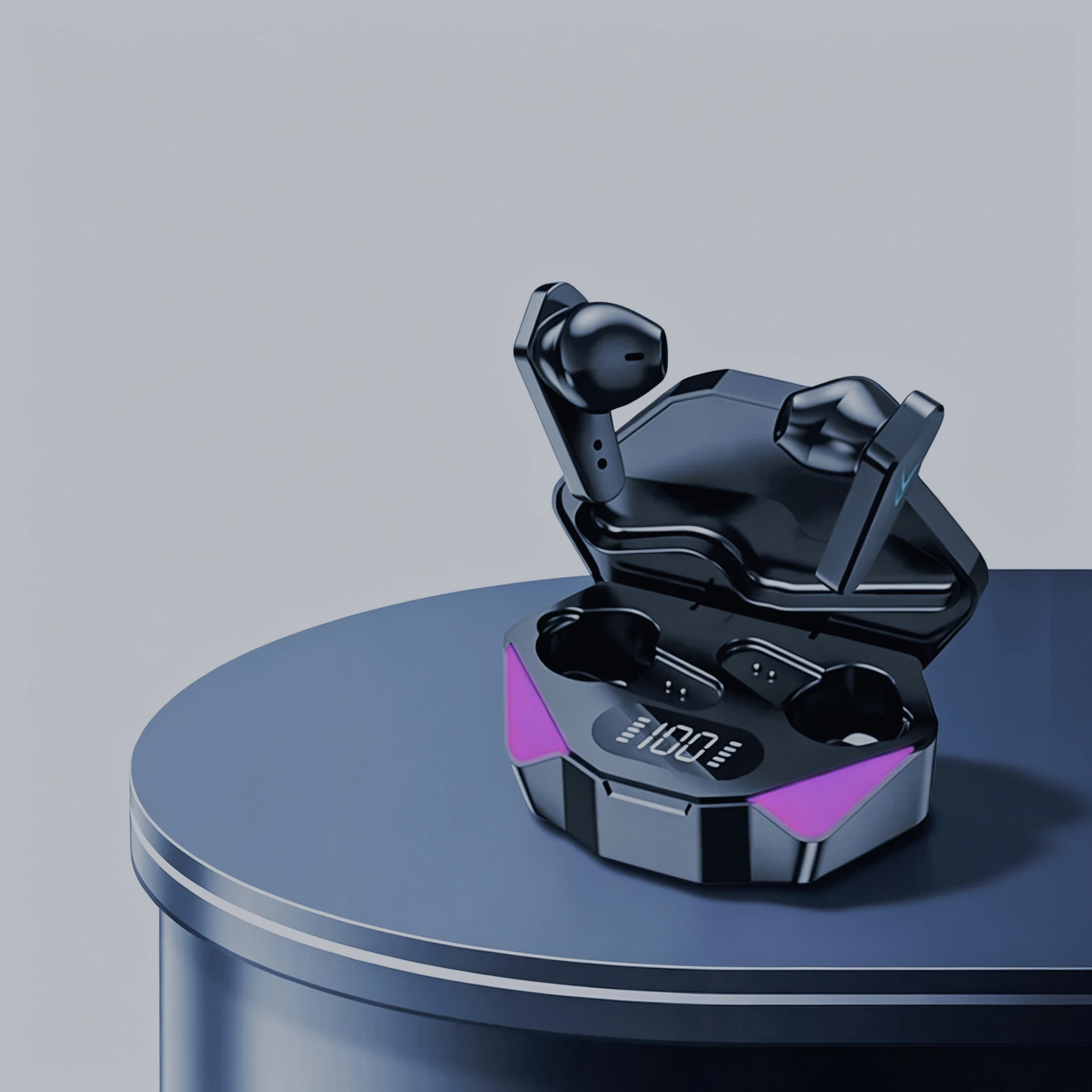Wireless In-ear Earbuds Low Latency Earbuds Fone Headset TWS Earphones Bluetooth For Gaming With Mic Light Headphones