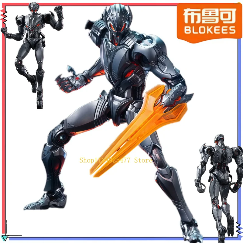 new-original-blokees-small-particles-marvel-rivals-legend-edition-ultron-assembly-movable-and-luminous-assembly-model-toy