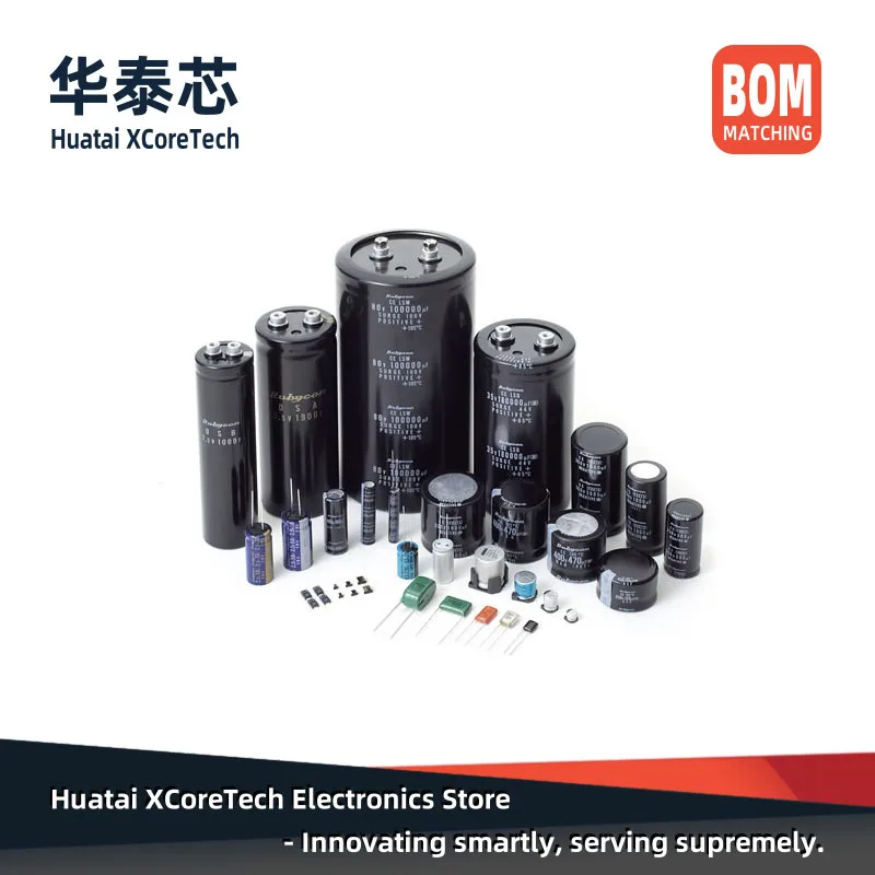 5PCS,DIP Aluminum Electrolytic Capacitor RUBYCON 16V 25V 35V 50V 63V 100V 250V 400V 450V BXA BXC BXW PX YXA YXF YXJ ZLH 12.5X20