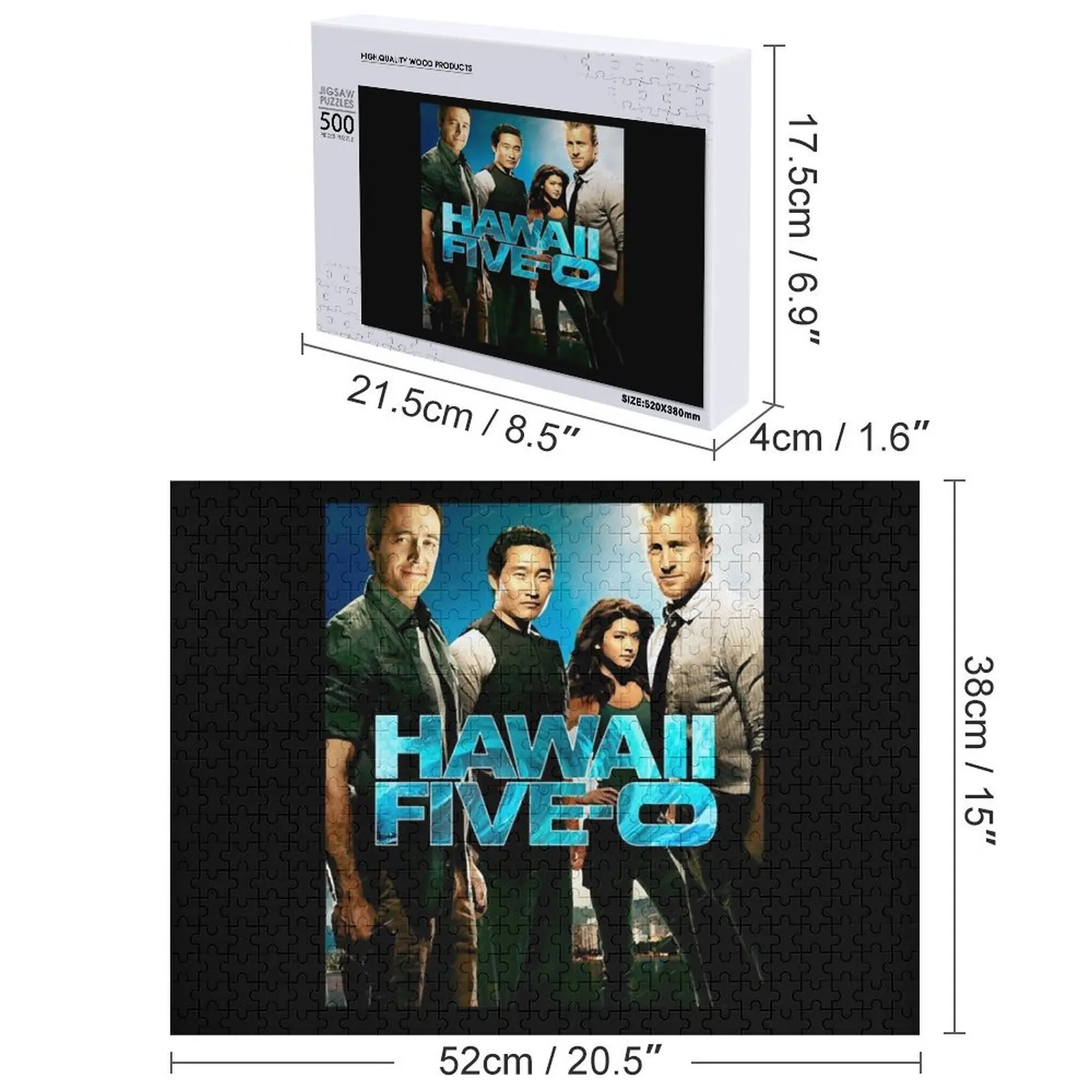 Birthday Gifts Hawaii 5-0 Awesome For Movie Fan Jigsaw Puzzle Personalized Child Gift Personalised Puzzle