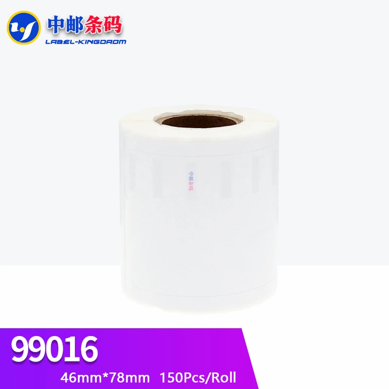 50Rolls Dymo Compatible 99016 Label 46mm*78mm 150Pcs/Roll for LQ 450Turbo Thermal Printer