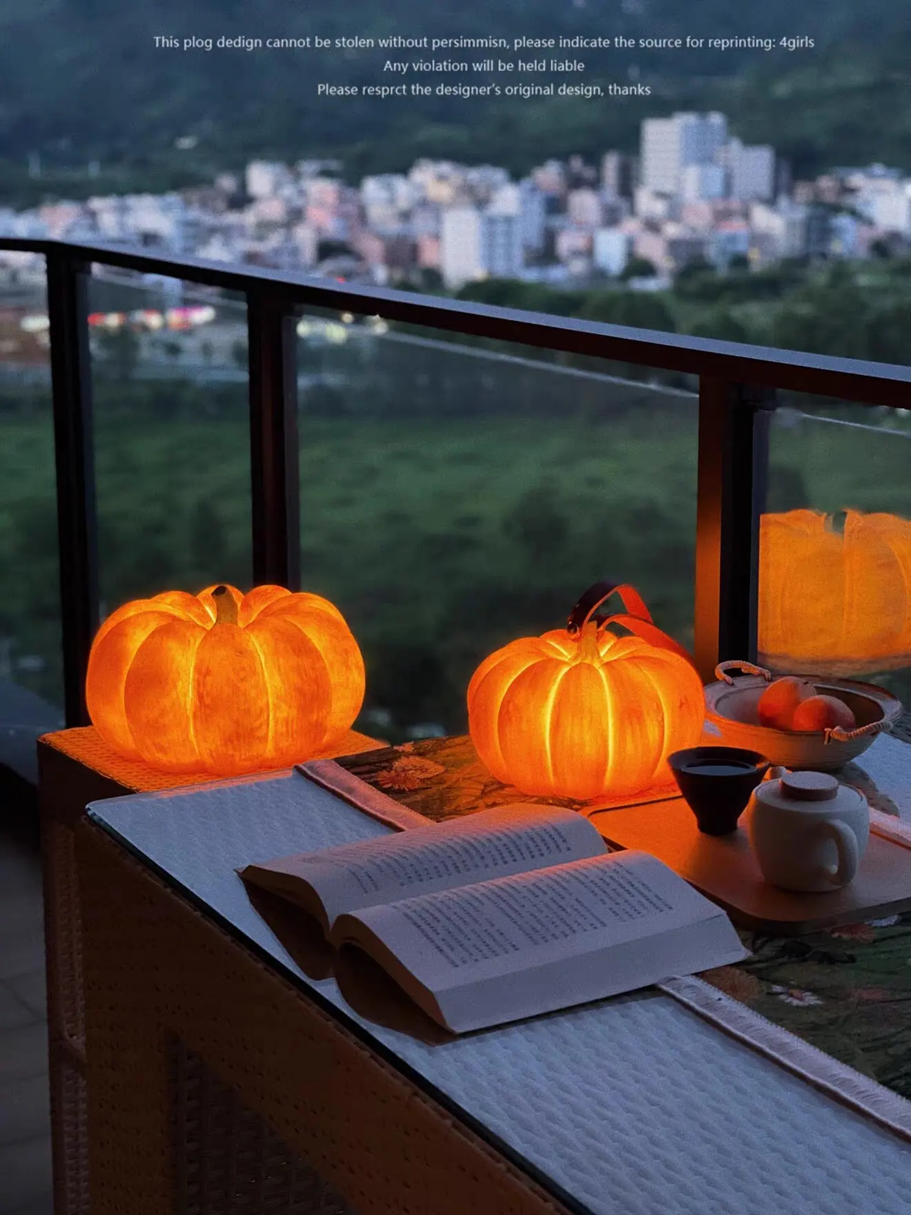

HYS pumpkin atmosphere solar waterproof outdoor garden villa courtyard portable lawn atmosphere ornament