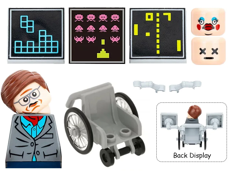 MOC City Zombies Figuren Bausteine Halloween Soldaten Doktor Biochemischer Anzug Giftige Schadstoffe Schild Bausteine Spielzeug Kinder Geschenk