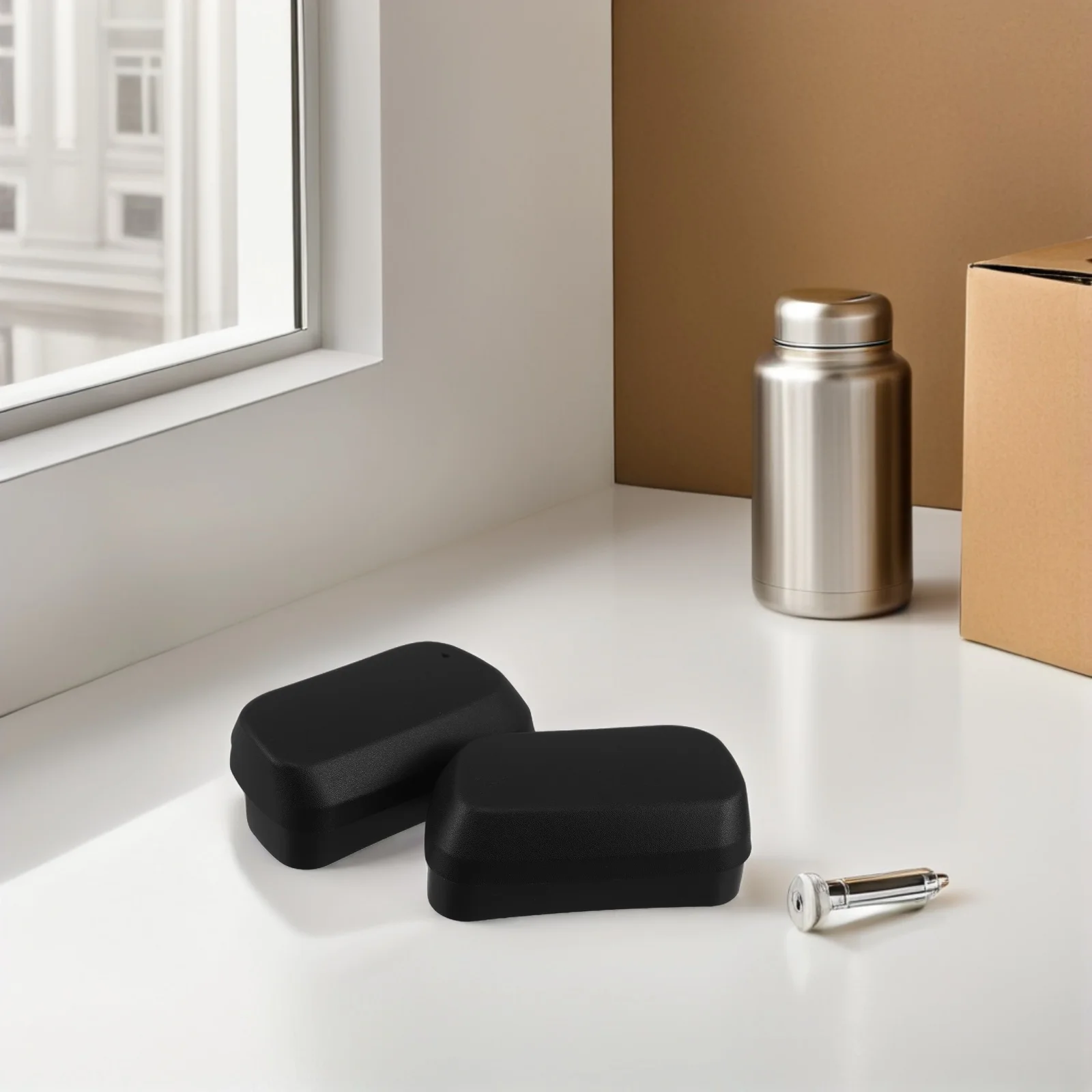 

1 Set Car Step End Cap Running Board Side Cover With Screws For Ram Right Rear Durable Plastic Truck Step Replacement Cover