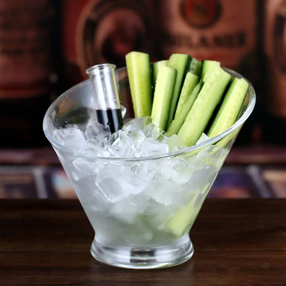 

Набор из 4 прозрачных салатниц простого дизайна, многофункциональные контейнеры для хранения порошков, сухофруктов, конфет и десертов