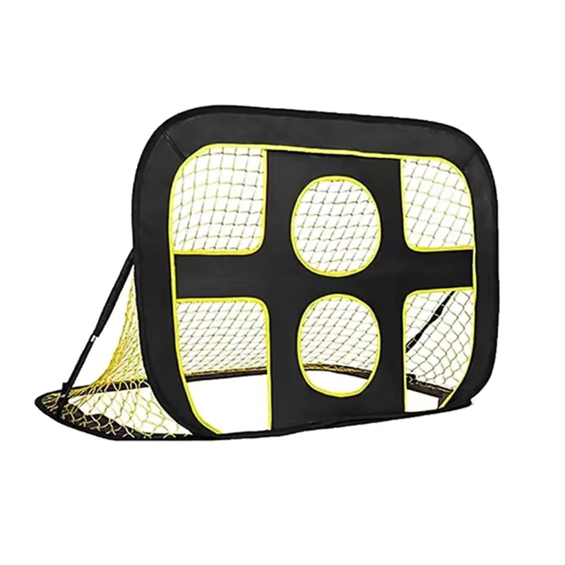 A29Z-3 1 で 1 サッカーゴール 1.2 メートル × 0.8 メートルサッカーゴール子供のための子供サッカーゴールネットポータブルサッカートレーニングセット