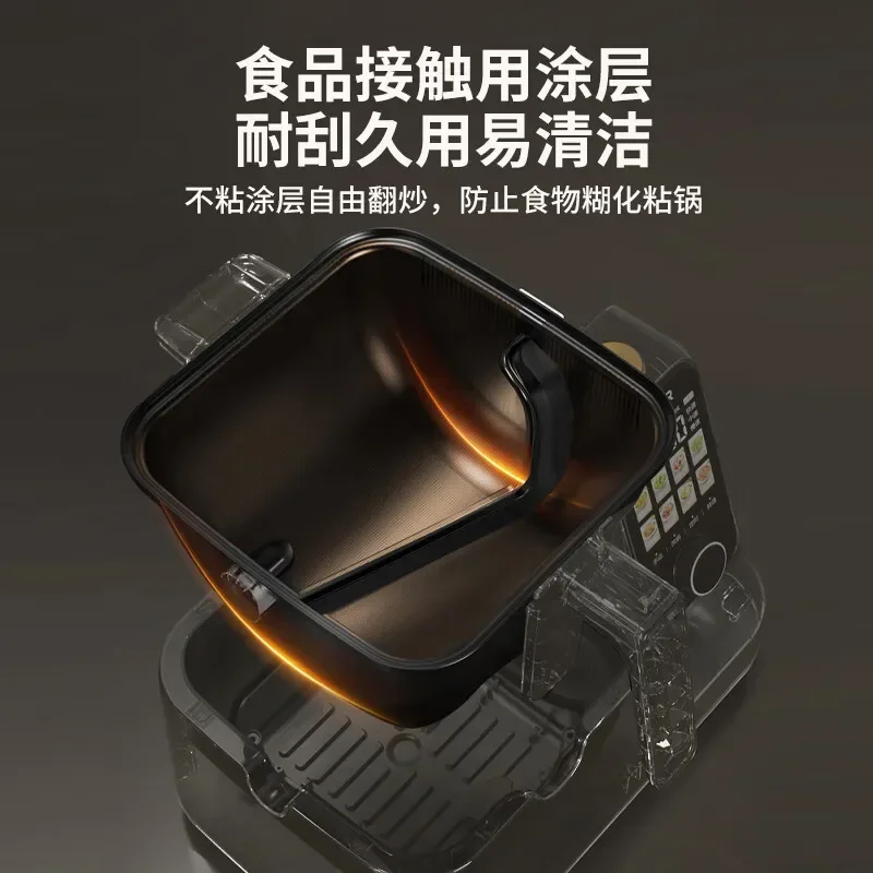 Автоматическая плита 220 В с многофункциональностью для приготовления пищи и помощи при роботе, полностью автоматический робот для жарки C