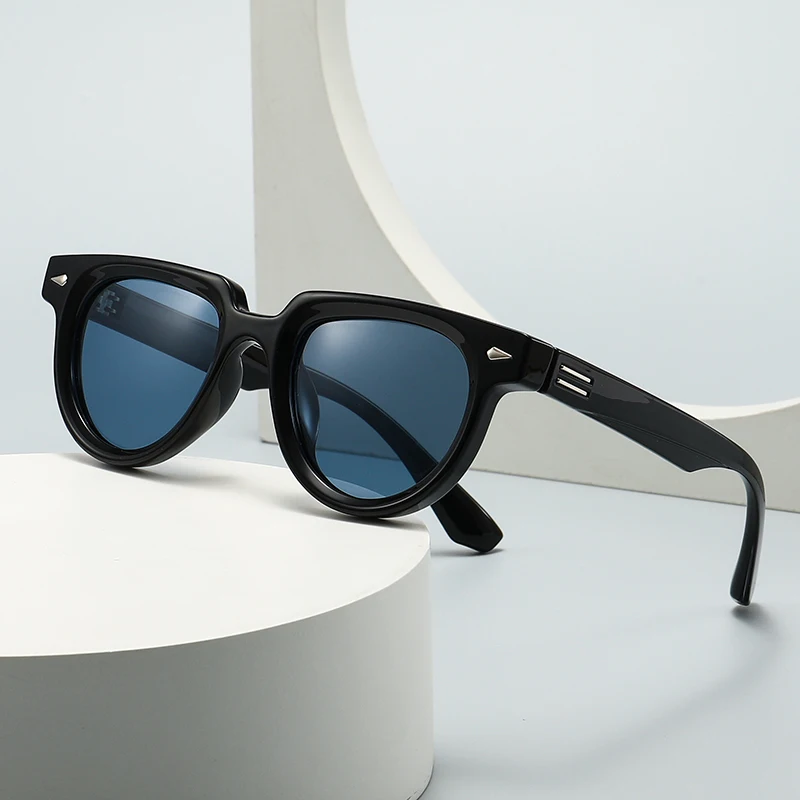 New Retro Square Polarized Sunglasses Two Color Black Tortoise Acetate Frame Uv Protection Outdoor Driving Eyewear Women Men Fashion