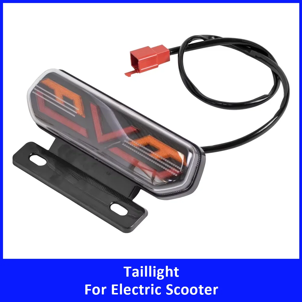Universal 12V Brake Light Turn Signal Lights for Electric Scooter Accessories Rear Brake Safety Warning Light Replacement Parts