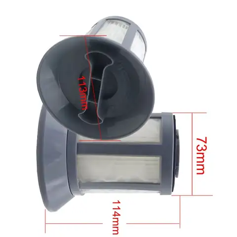 Pièces d'aspirateur de haute qualité, accessoires, filtre Hepa anti-poussière pour Midea VC14K1-FG VC14F1-FV Bissell 6489 64892 64894