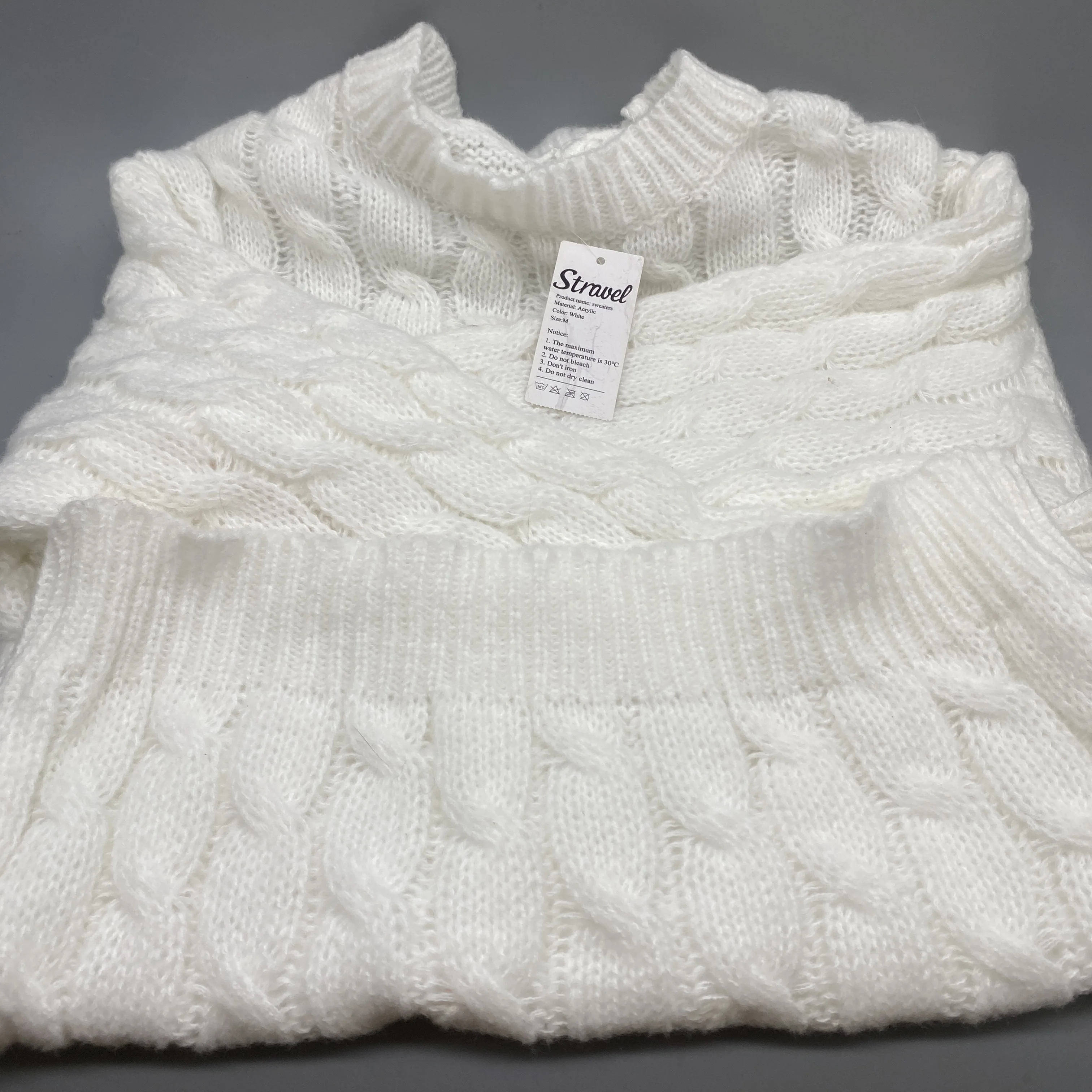 Herfst En Winter Dames Trui Warme En Modieuze Ronde Hals Top