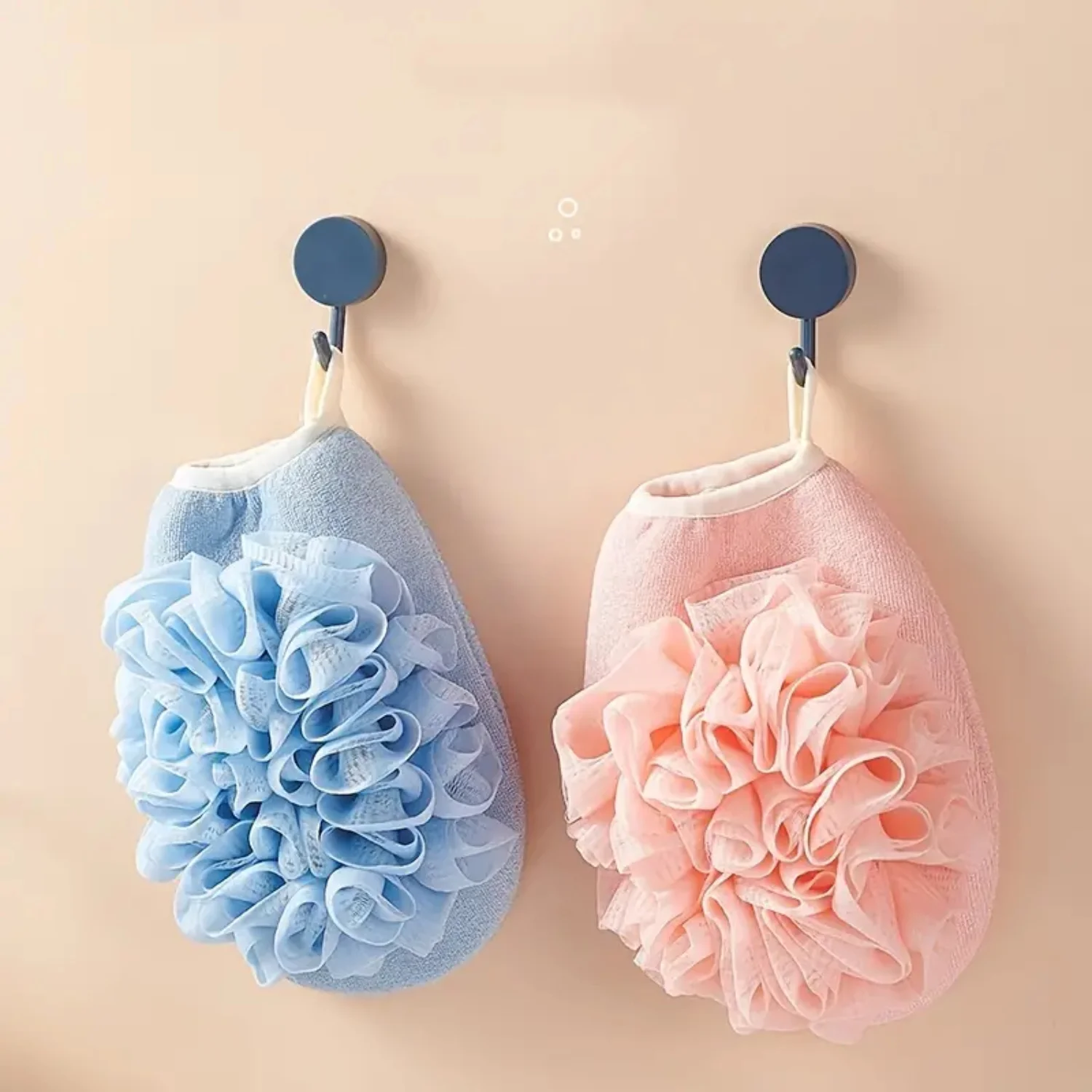 Двустороннее банное полотенце, 1 шт., быстрое пенящееся, банное полотенце 7,5 x 5,12 дюйма