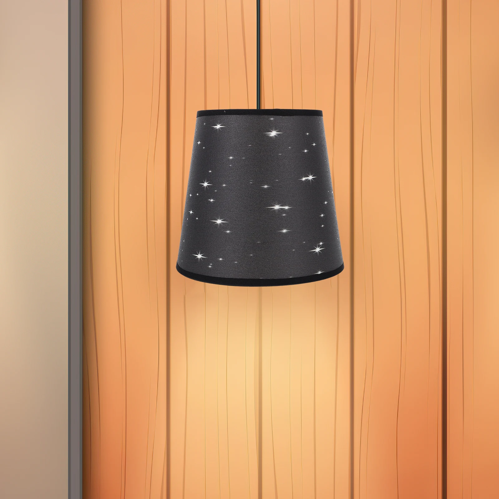 

Sky Projector Lamp Shade Fabric Decorative Ceiling Light Cover For Home Hotel Farmhouse Indoor Lighting Replacement