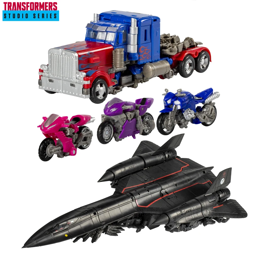 

Transformers Toys Studio Series Revenge of The Fallen 15Th Autobot Optimus Prime, Jetfire Chromia Elita-1 Arcee 5 Action Figures