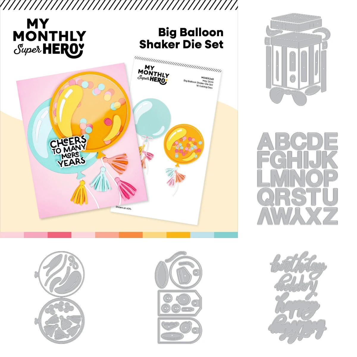 Geschenkbox Stempel 2026 NEU Stanzformen Scrapbook Tagebuch Dekoration Schablone Prägevorlage DIY Grußkarte Handgemacht
