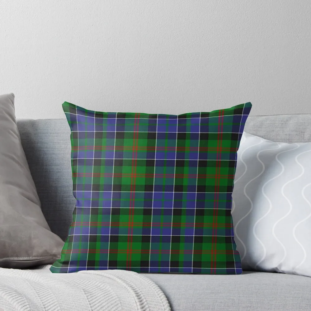 Clan Patterson Tartan Throw Pillow New year Cushion Cover Set pillow