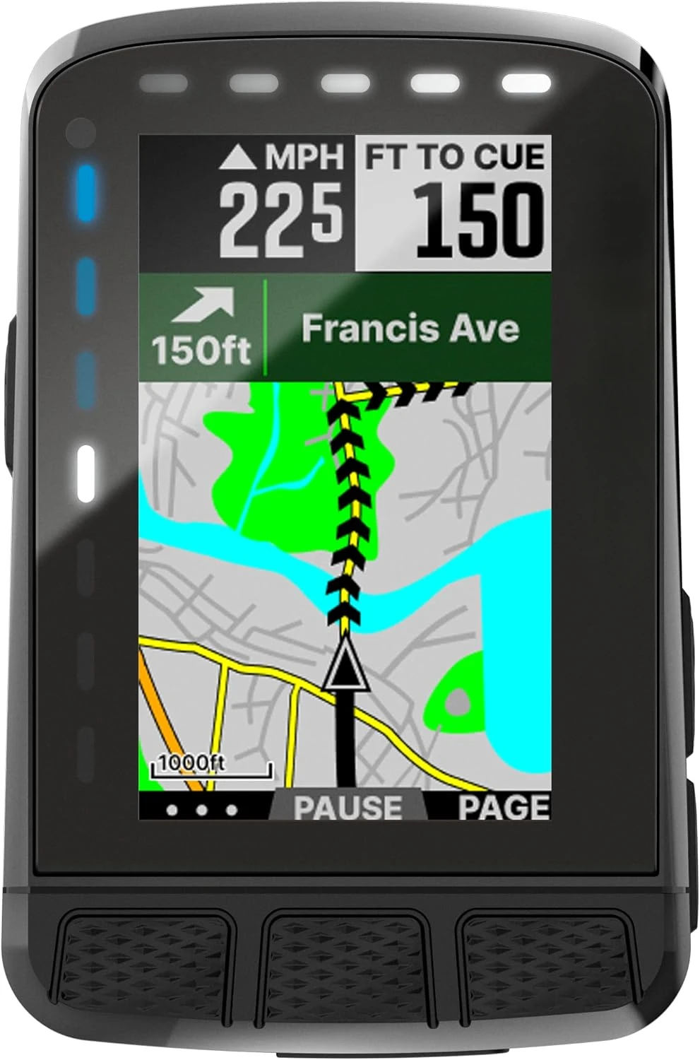

GPS Cycling/Bike Computer,Black