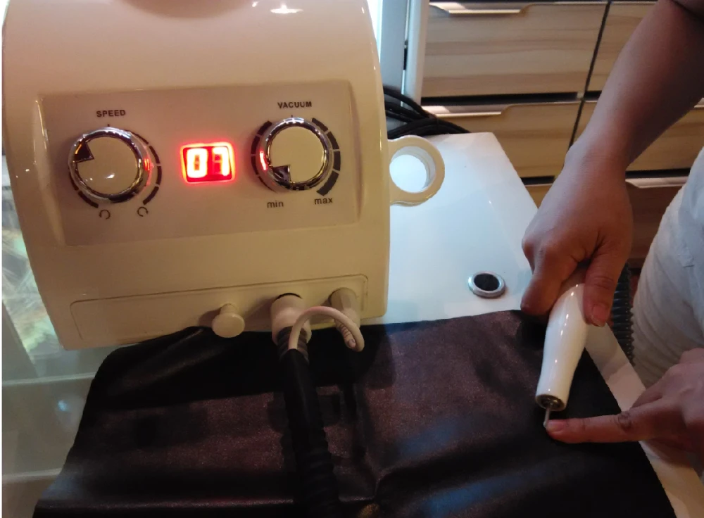 Electric vacuum nail equipment for nail and foot repair