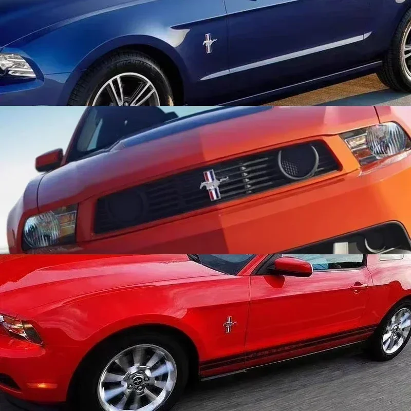 Car 3D Metal Badges Trunk Body Window Side Decoration Sticker For Ford ST Line Focus Mustang Fiesta Puma Ranger Kuga MK7 MAX F15 - view 6