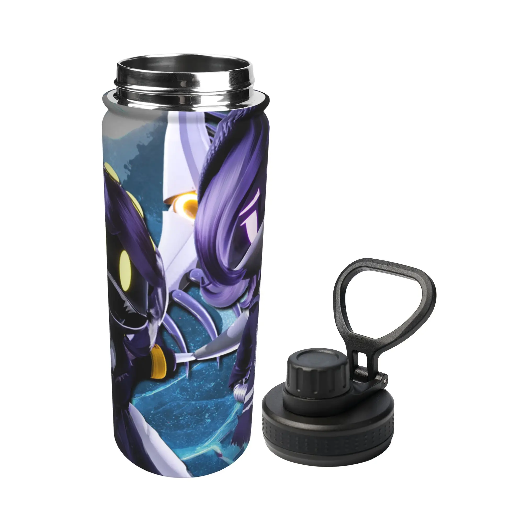 Uzi Doorman Murders Drones 18OZ Sports Insulated Kettle  Thermal Cup Stainless Steel Outdoor Mug 18OZ