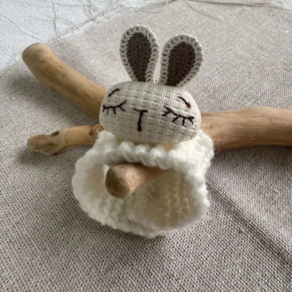 Nova moda chapéu de malha doce cor bonito casual wear chapéu mini animal boneca chapéu para 10 15 15cm algodão bonecas