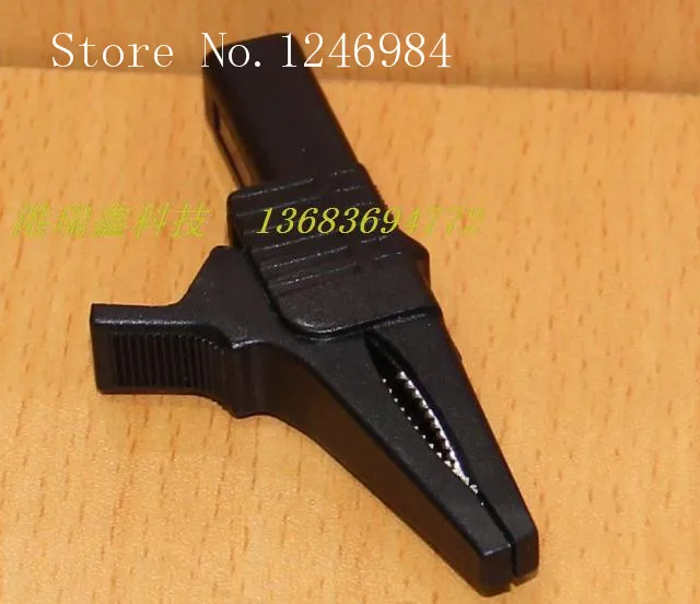 [SA]Fish head clip alligator clip battery clip insulated banana plugs can be inserted clip 4MM A-8102--20pcs/lot