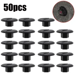 50 sztuk Unthreaded plastikowe nakrętki klipy dla mercedesa dla BMW 2019900050 51711958025 Model K90 samochodów Snap Nut Fender Snap