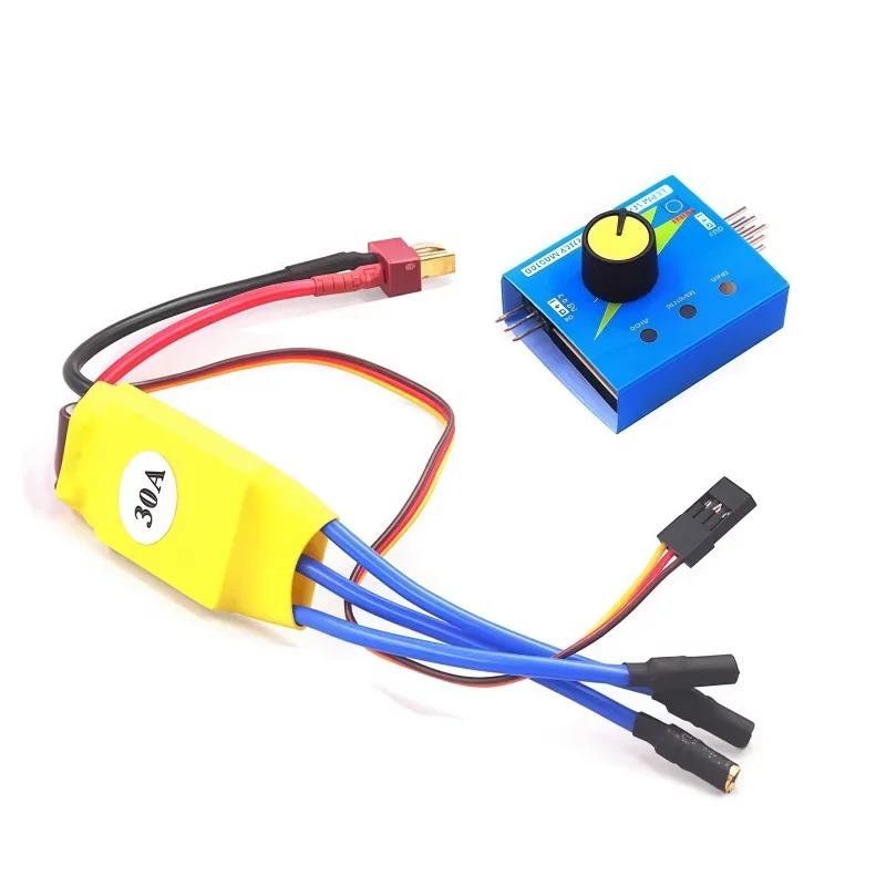 12V 30A XXD Brushless Speed Controller RC ESC Multi Servo Tester 3CH 4.8-6V CCPM Main Inspector for F450 Flight Controller