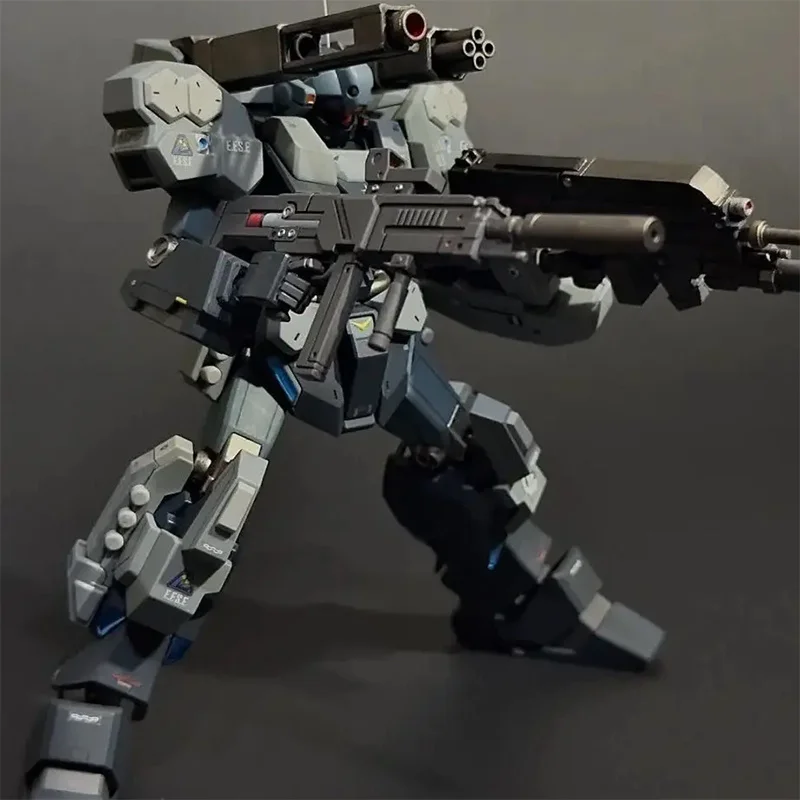 Hg 1/144 Rgm-96xs Jesta 대포 조립 모델 Jesta 액션 피규어 소장 어린이 교육 장난감 로봇 동상 Mech