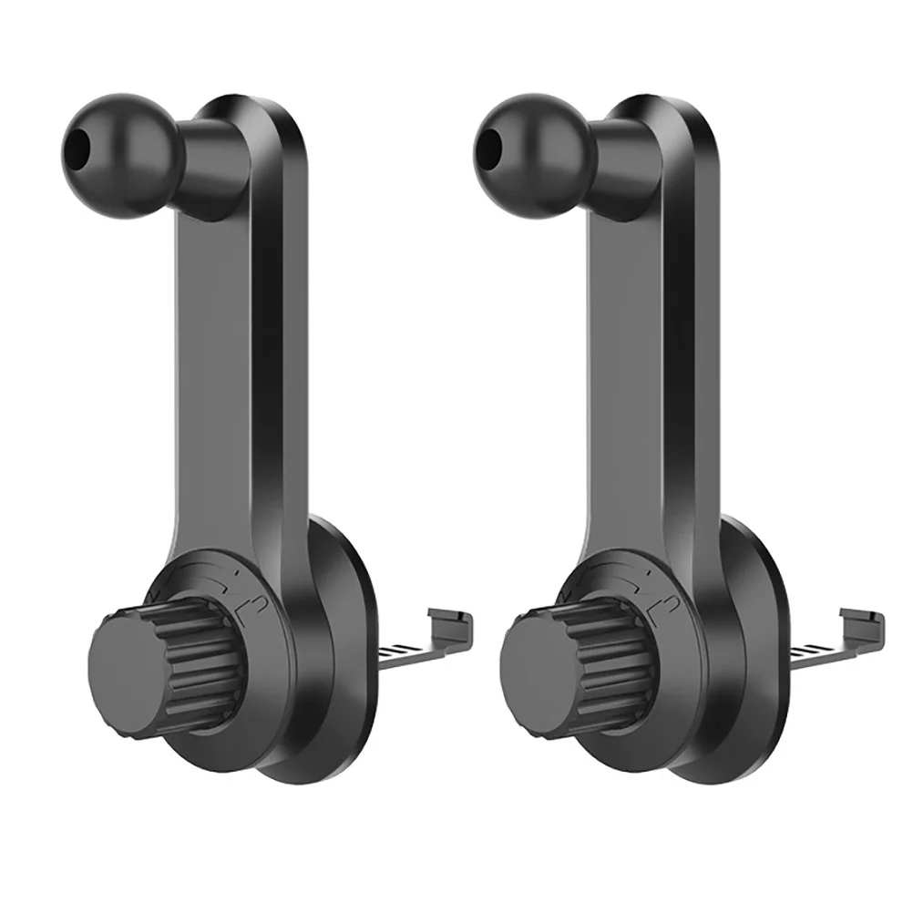 

2Pcs Car Phone Holder Accessories Air Vent Stand Rotating Mount for Horizontal Vertical Round Outlet Bracket Air Vent Holder