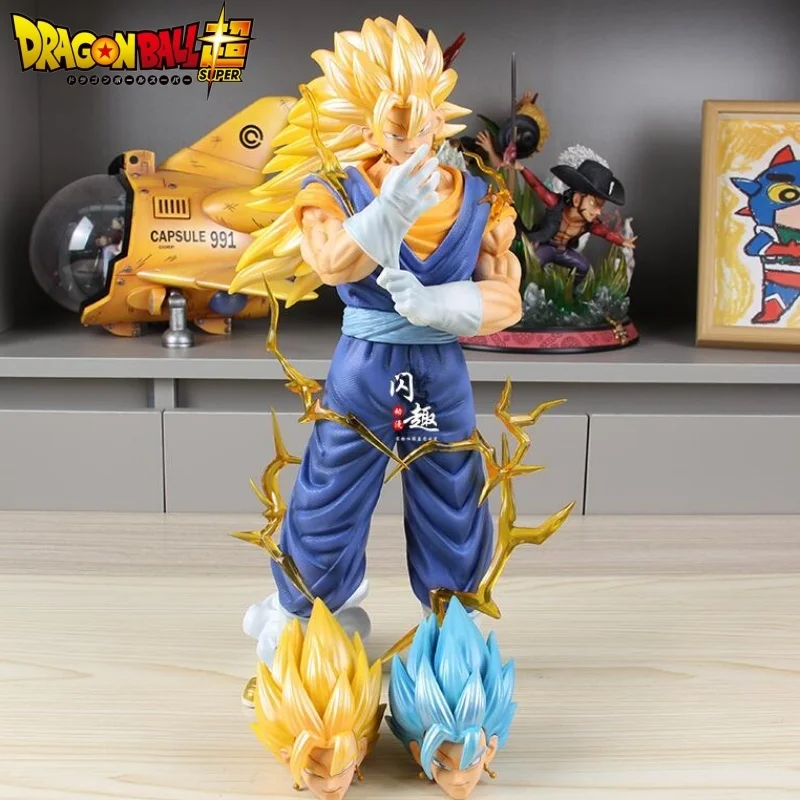 

New Dragon Ball Gk Platform Agency Saiyan Preliminaries Super Three Vegito Collectible Figures Model Ornament Toy Figurine Gift