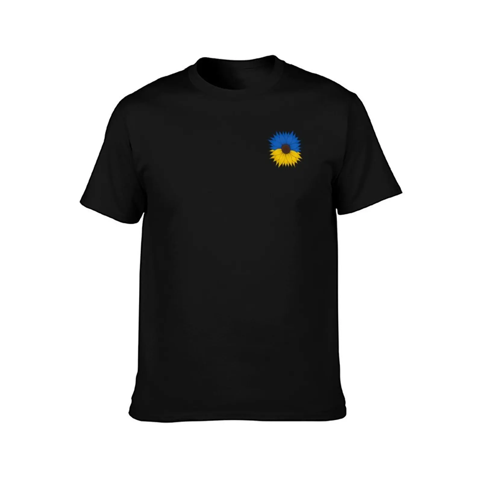 Ukraine Sunflower T-Shirt Soft Durable Cotton T-Shirt
