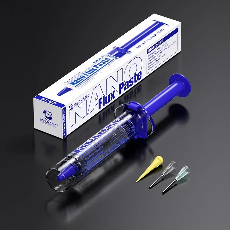 MECCANICO M35 Nano Flusso Pasta Ad Alte Prestazioni di Saldatura Trasparente Grasso di Saldatura Per Elettronica PCB IC Telefono CPU LED di Riparazione