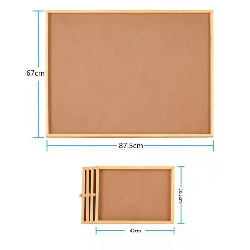 

Children's puzzle folding table, toy folding table