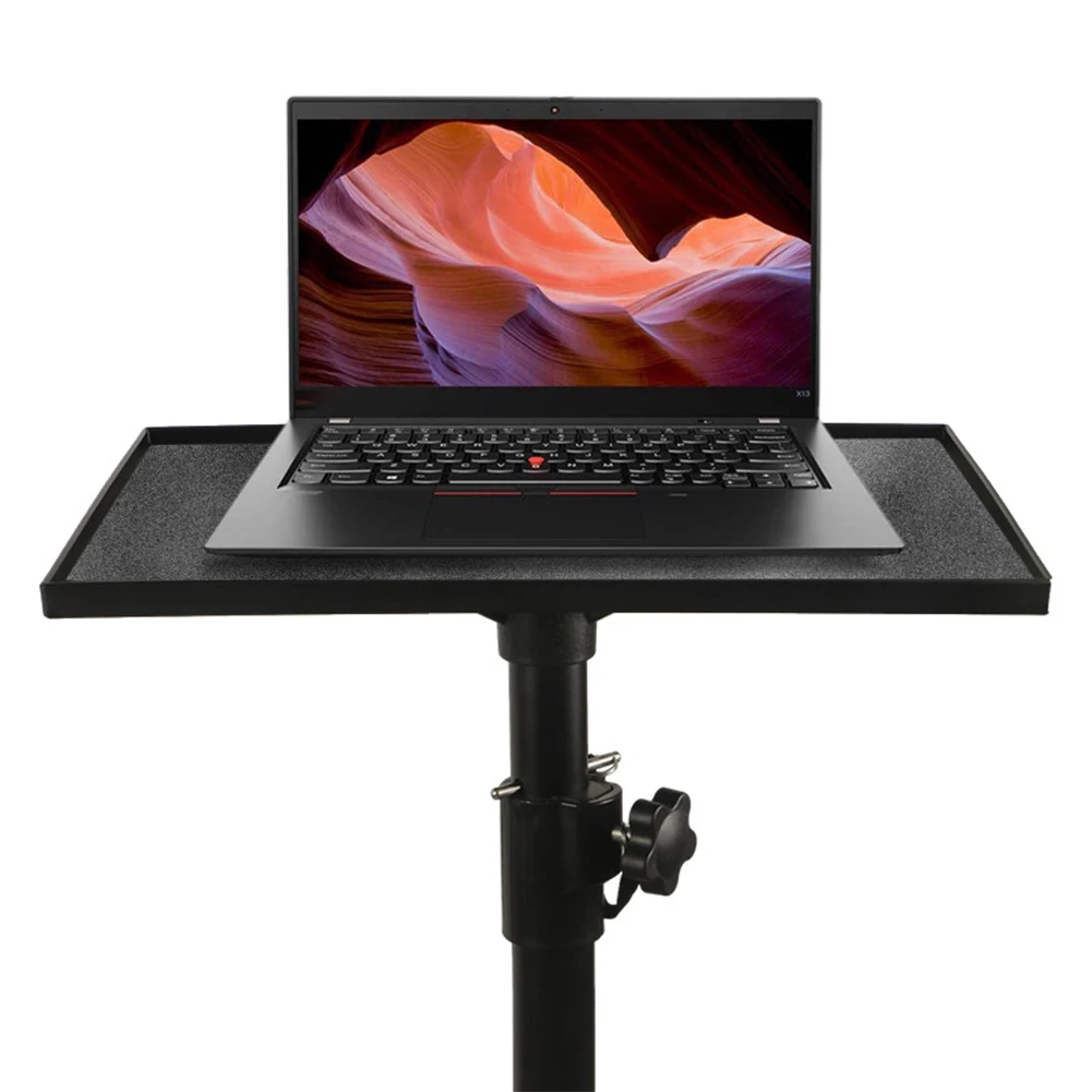 Tripod Stand Projectors Tray Platform Holder 1/4in Adapter For Laptop Bracket Durable Practical Tray 34x24cm For Projector