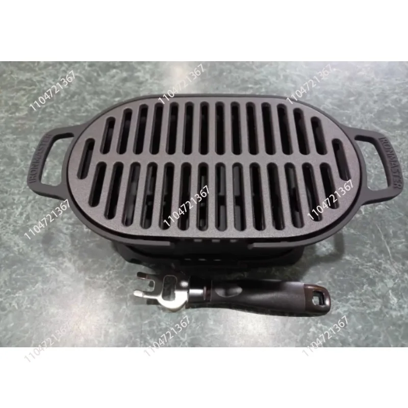 

Suitable for cast iron charcoal grill, outdoor cooking, camping, picnicking, portable barbecue grill, tailgate, backyard park